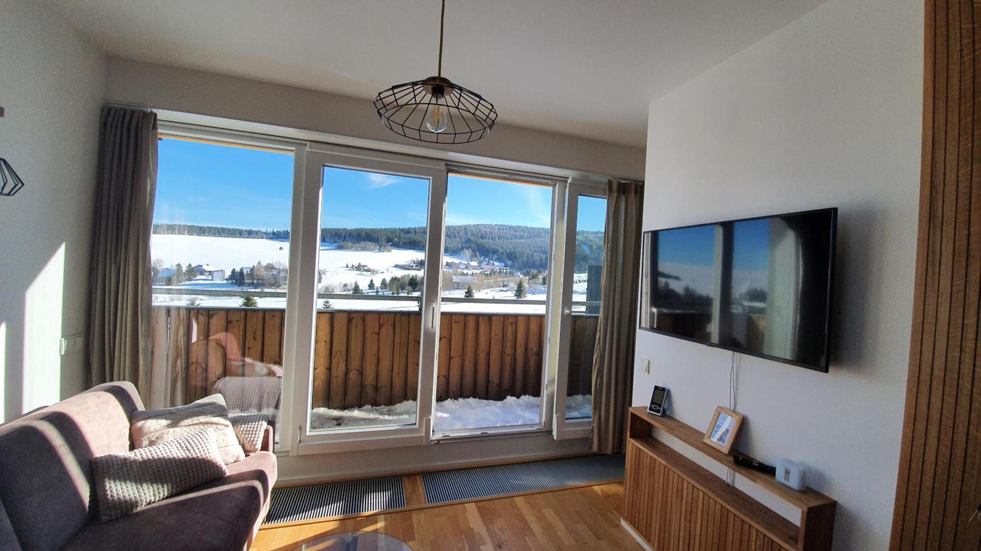 Mezonetovy Apartman Se Dvema Balkony A Vyhledem Loučná pod Klínovcem Exterior foto